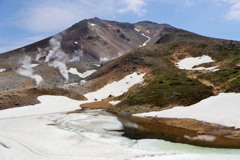大雪山　旭岳　姿見池