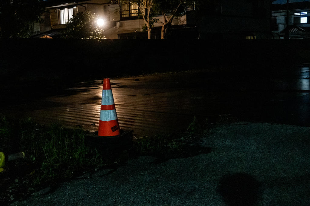 住宅街に