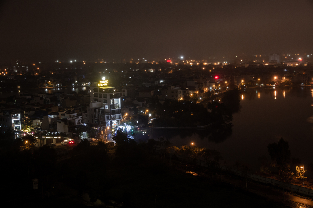 部屋から夜景　その2