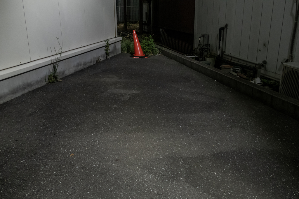 隅っこに