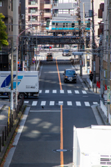 電車が走る日常風景