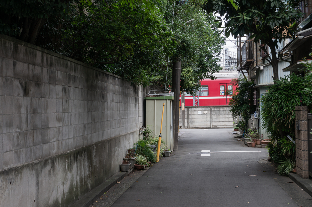 電車のある光景