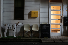 イヌのいる店