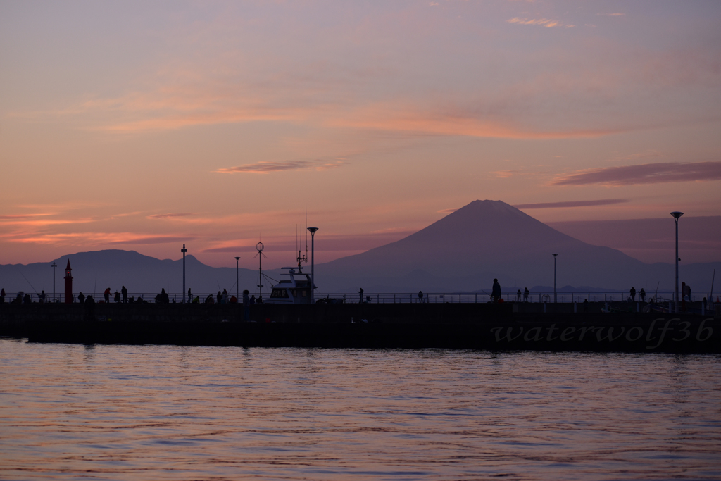 穏やかな夕暮れ