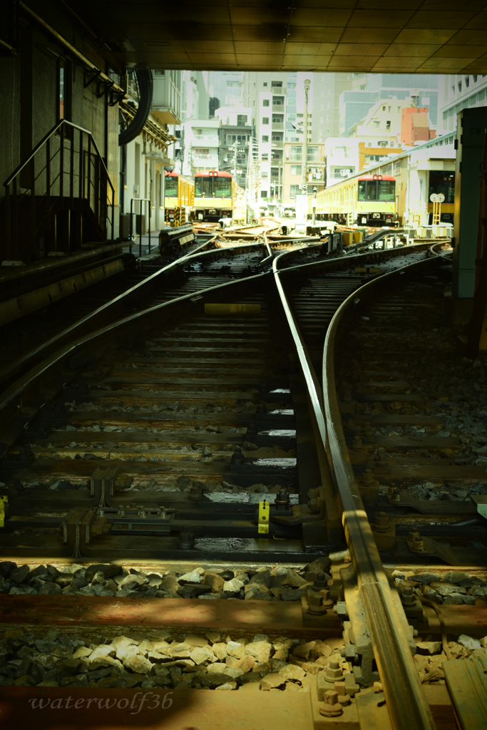 東京メトロ上野検車区