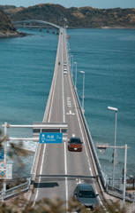 山口県　角島大橋