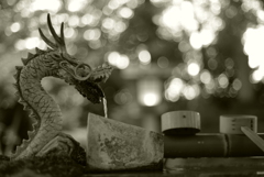 ニッコールAi  50mm F1.8s   軟調モノクロ温黒調