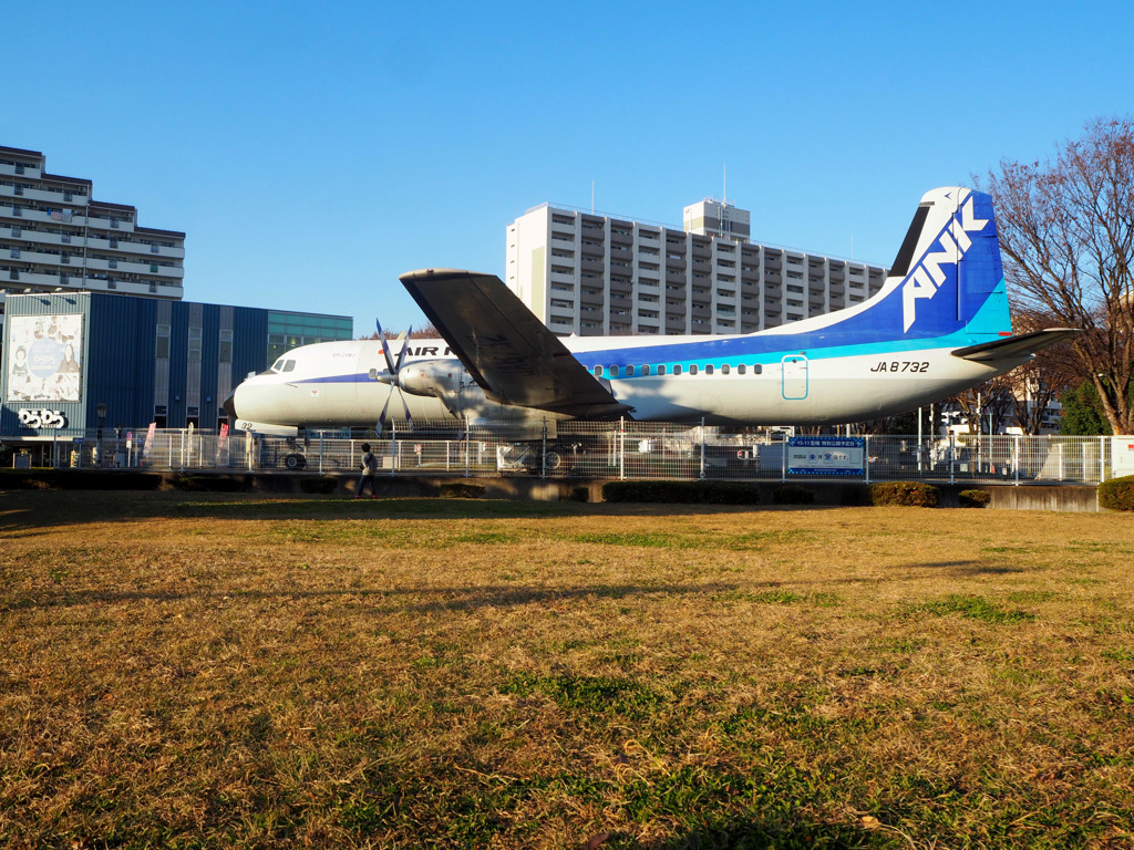 公園の飛行機