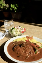 ハンバーグカレー