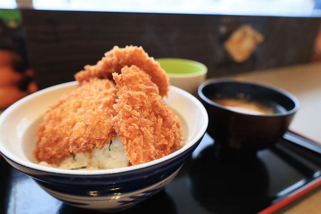タレカツ丼真面目に撮ってみた