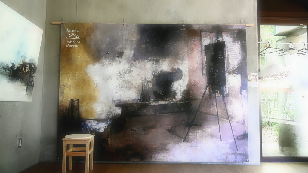 安曇野ジャンセン美術館で見た光