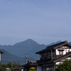 安曇野から眺める常念岳