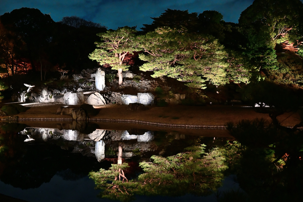 180　六義園　水鏡