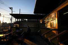 157　晩秋の光と影