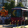夏祭りのある街