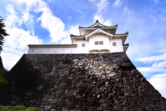 秋の甲府城・稲荷櫓