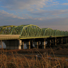 鉄橋に魅せられて③　夕陽に染められて