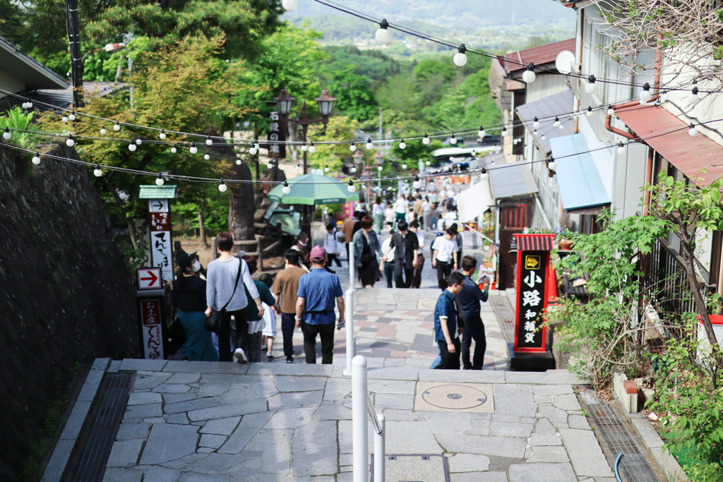 伊香保温泉　石段街