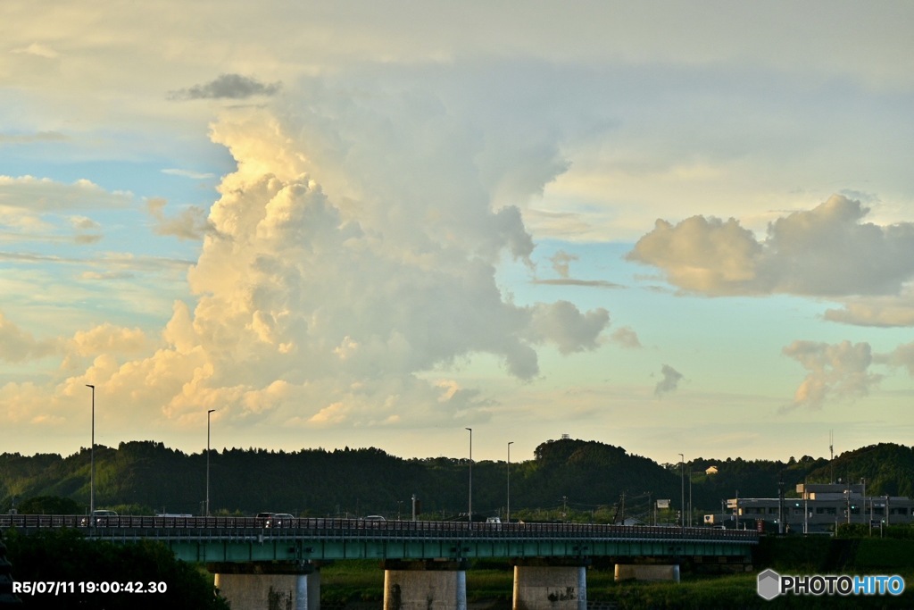 夕立を降らせた犯人