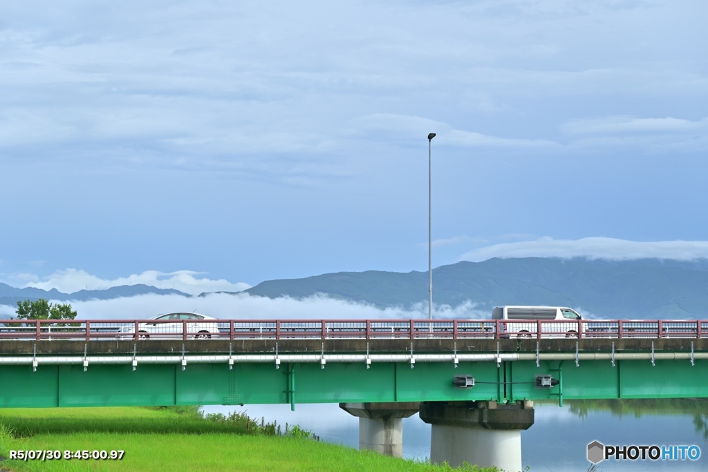 雷雨後・束の間の晴れ