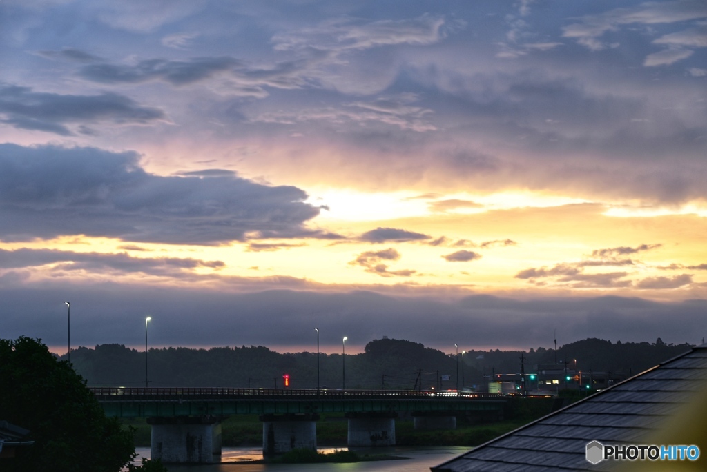 雷雨の空