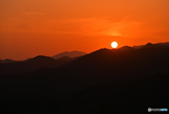 金御岳からの朝陽