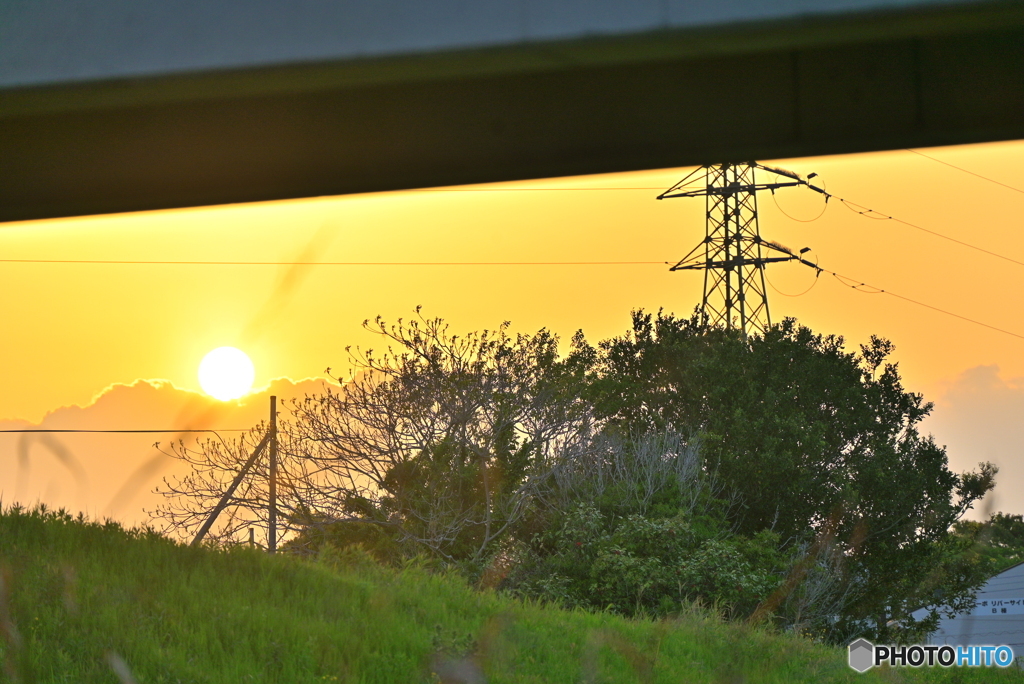 夕陽