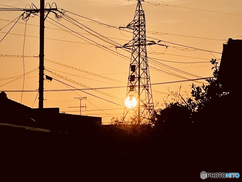 夕陽