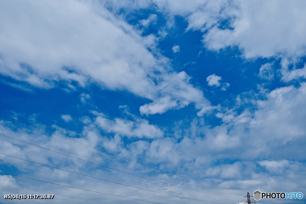 久々の青空