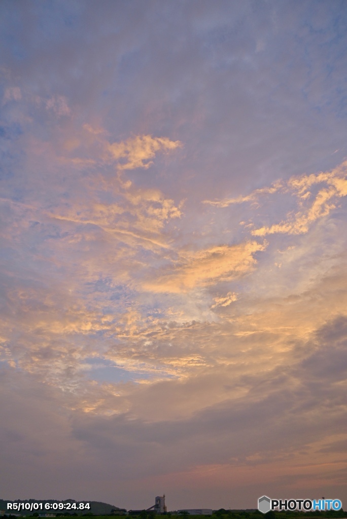 本日の空