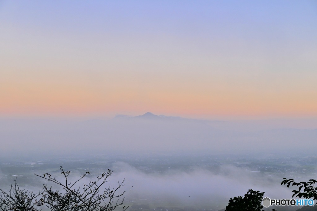 霧島山と雲海