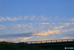 マジックアワーを期待させた空