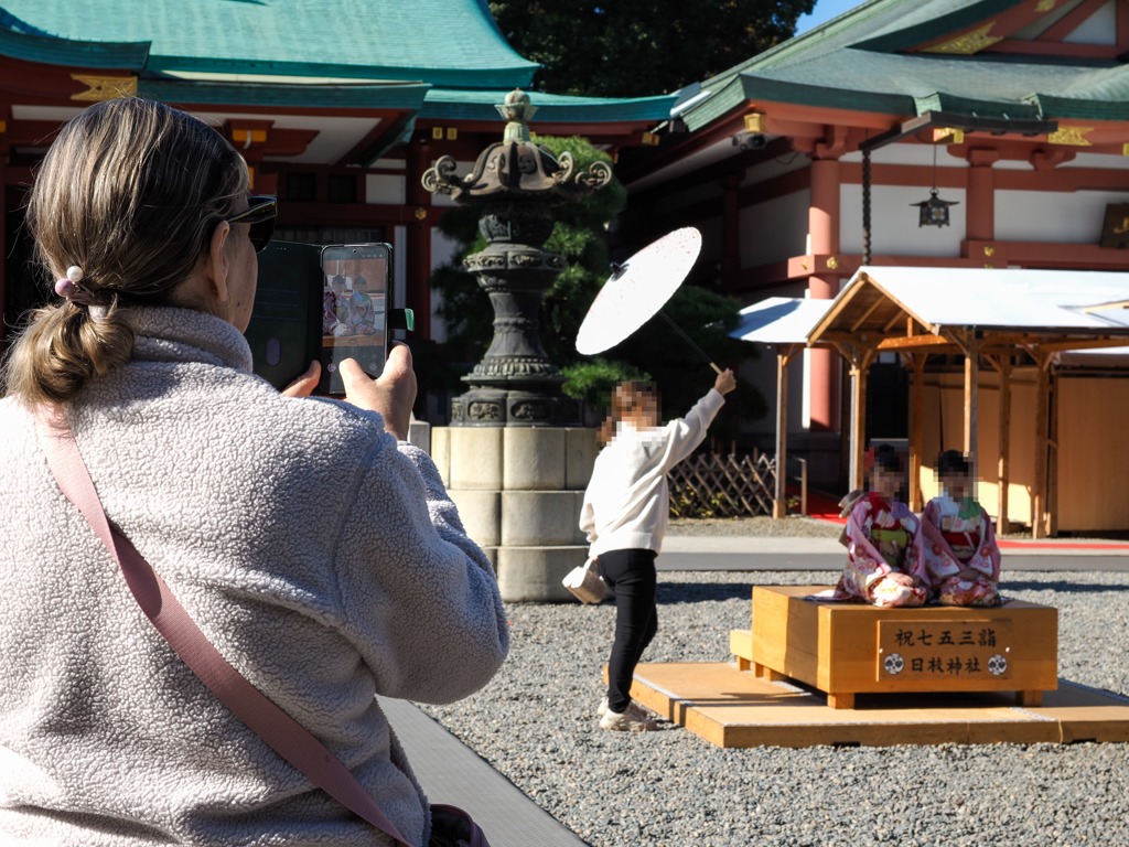撮られる人を撮る人を撮る　^o^