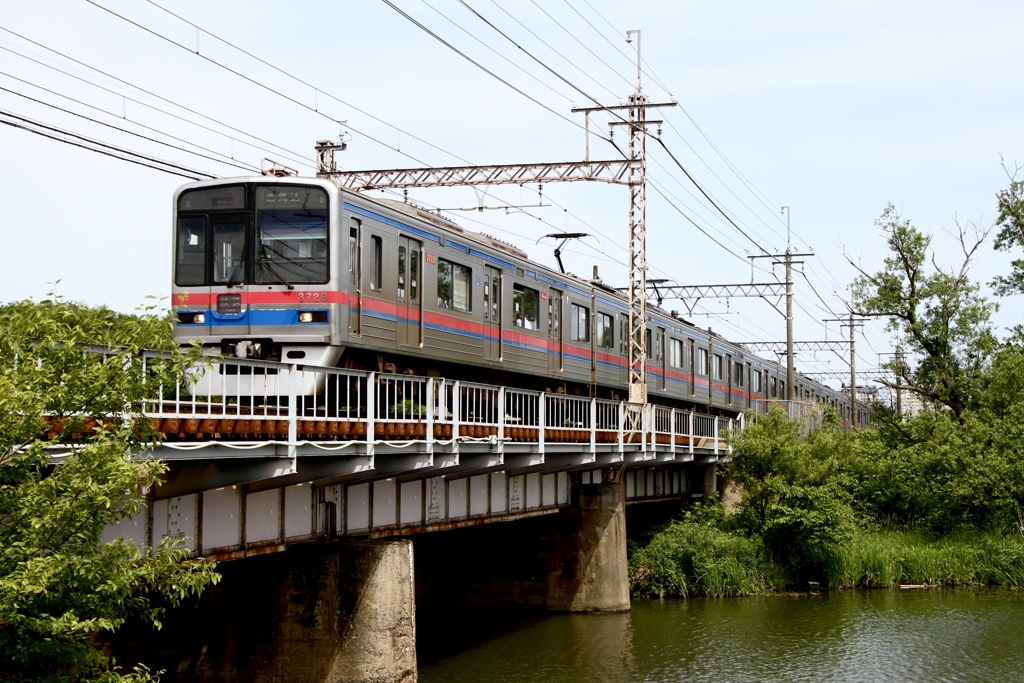 鹿島川鉄橋　2