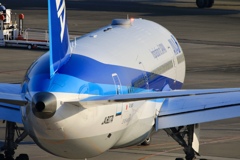 昨日の羽田空港　・　どーん