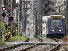 東京さん歩　　都電 坂を駆ける