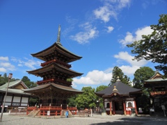 成田山　三重塔