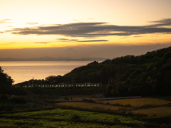 内房線夕景