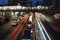 夜の駅