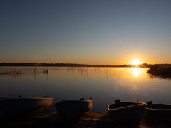 日の出です、少しだけホッとしました