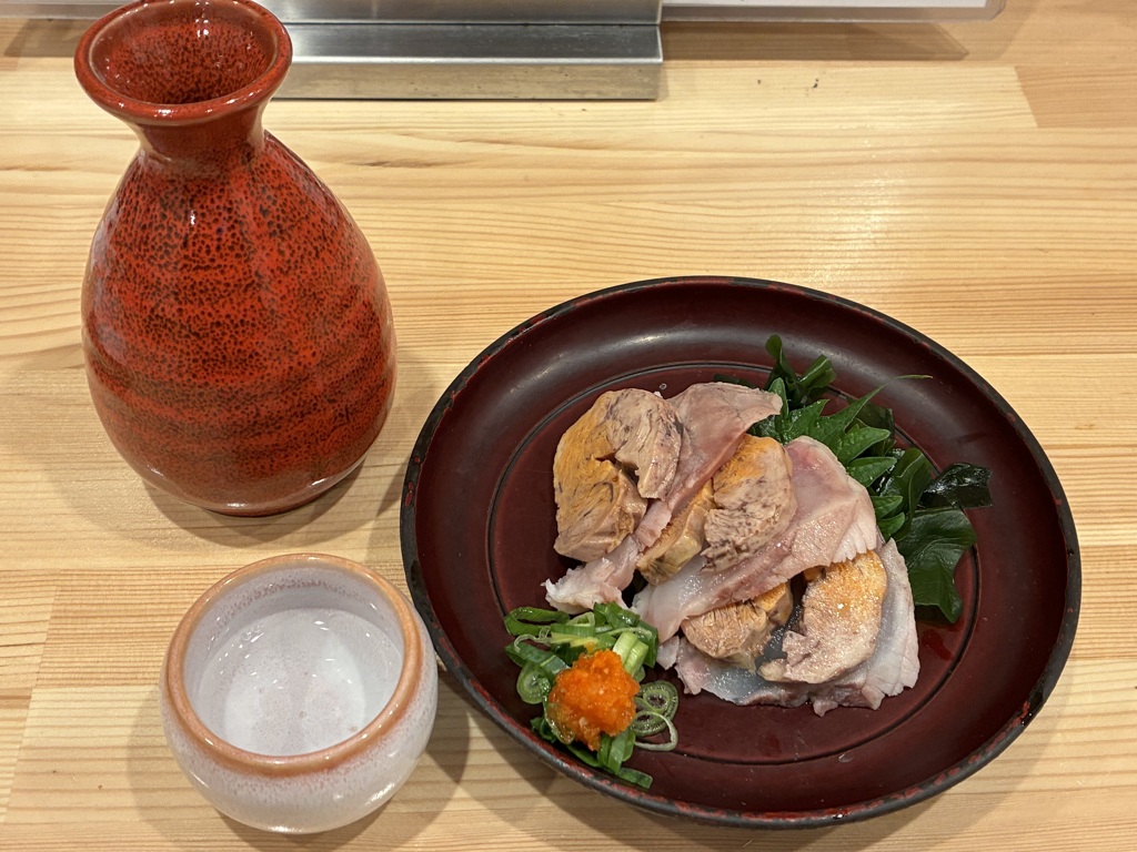 鮟鱇刺し　〜肝付き〜