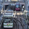 町屋駅のホームって