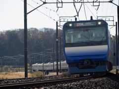 快速　成田空港行き