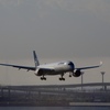 昨日の羽田空港　ルフトハンザA350-900