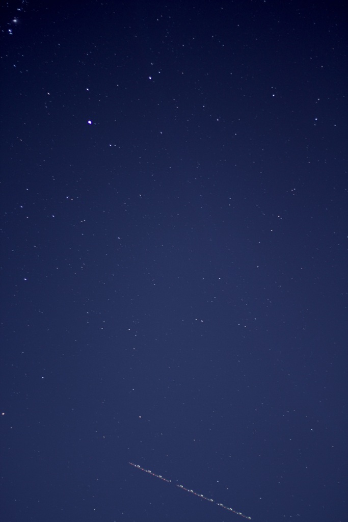 星と夜間飛行