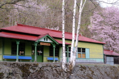 旧神居古潭駅舎