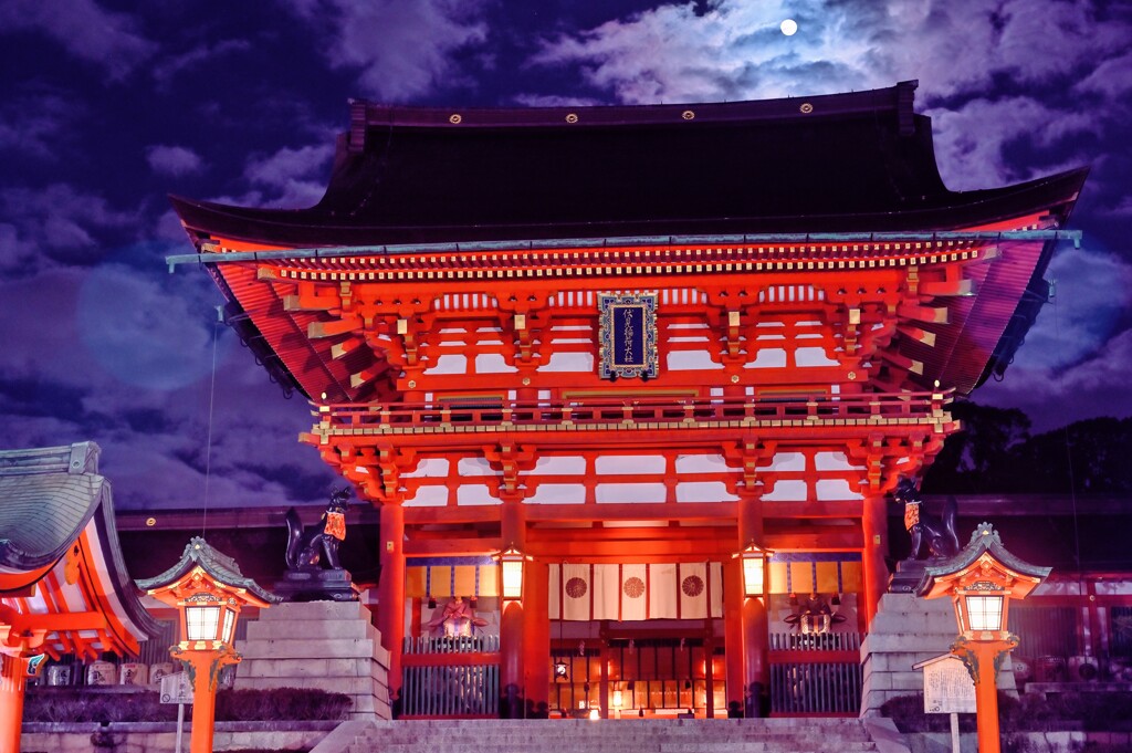 稲荷夜景 #1