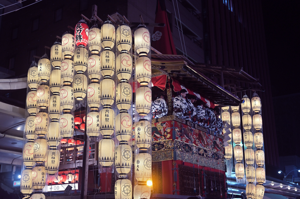 祭りの暑い夜