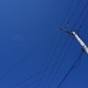 つき抜けるような青空
