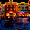 Disney in the night